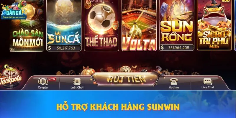 Hỗ trợ khách hàng Sunwin