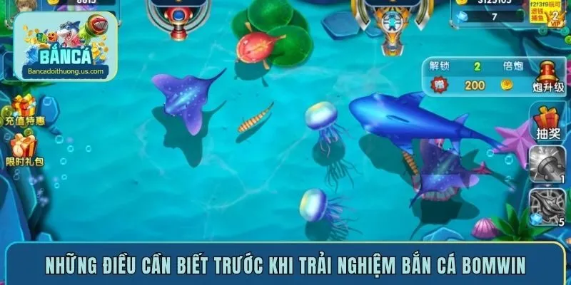 Những điều cần biết trước khi trải nghiệm bắn cá Bomwin